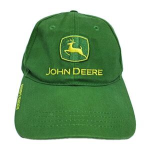 John Deere Owners Edition Hat Cap Green Strapback Retro Vintage Farmer Tractor